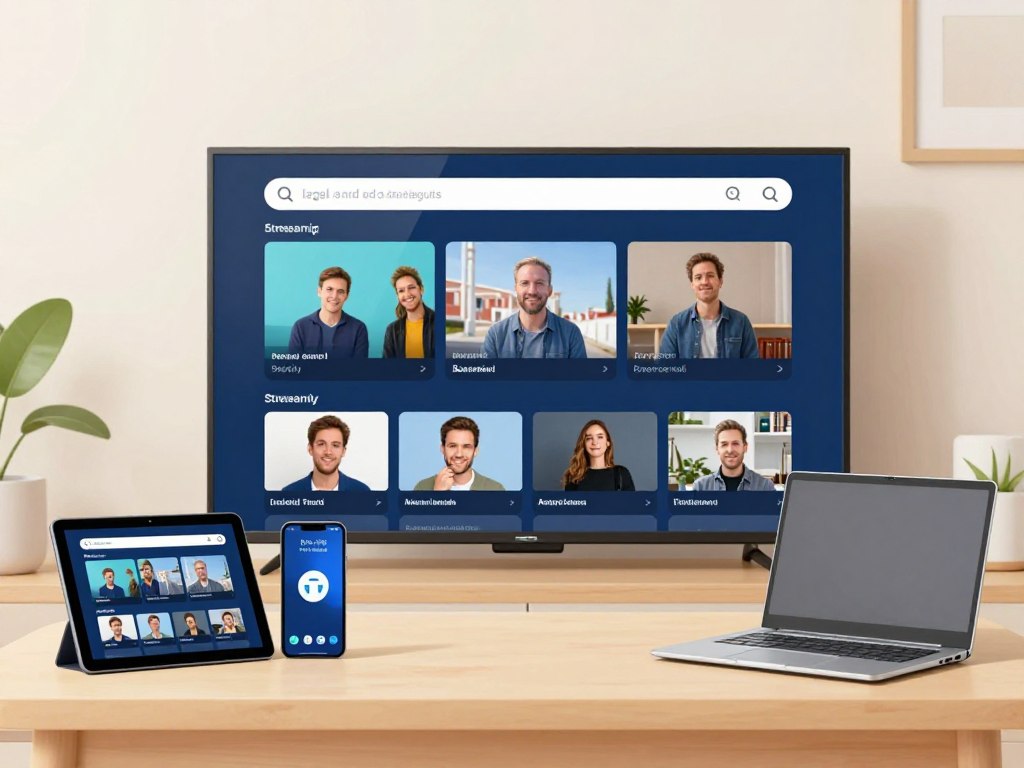 IPTV abonnement bekijken via een app op verschillende apparaten