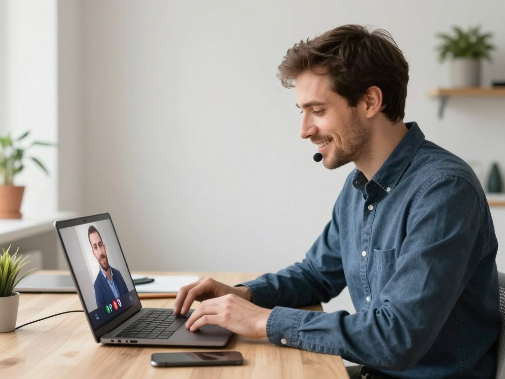klantenservice helpt bij een IPTV apparaat en abonnement
