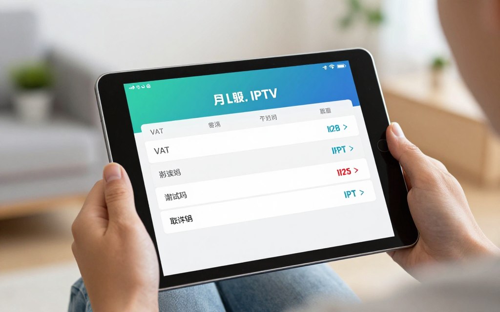 transparante maandprijs van een IPTV abonnement